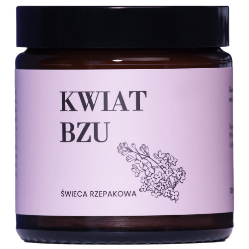 Świeca zapachowa Kwiat Bzu – świeży, wiosenny aromat.