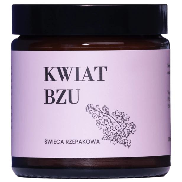 Świeca zapachowa Kwiat Bzu – świeży, wiosenny aromat.